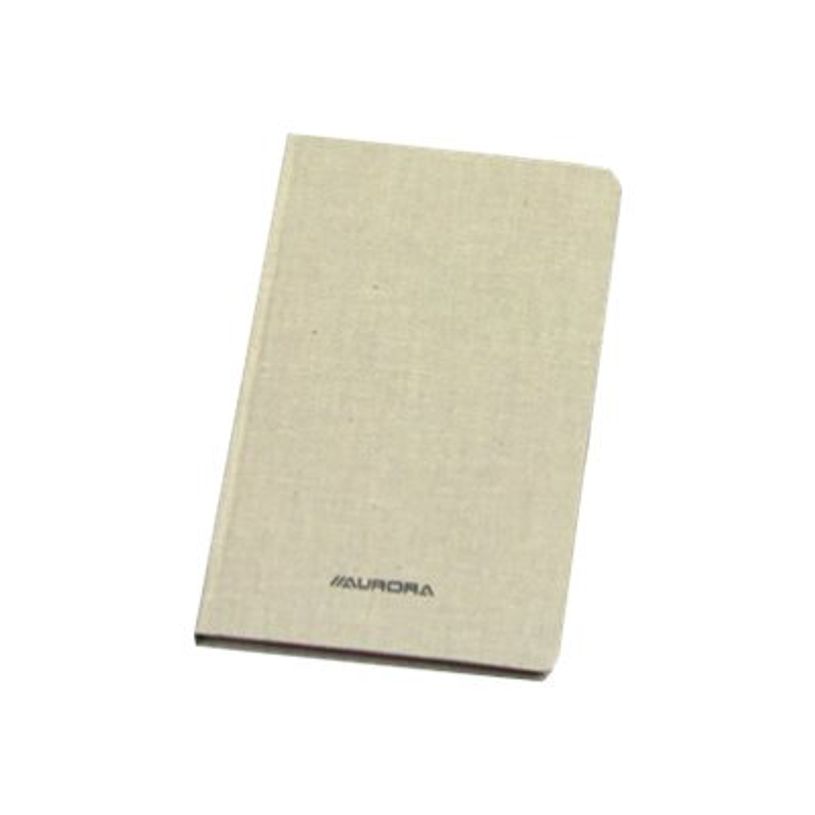 CARNET TOILE AURORA 384p 5x5