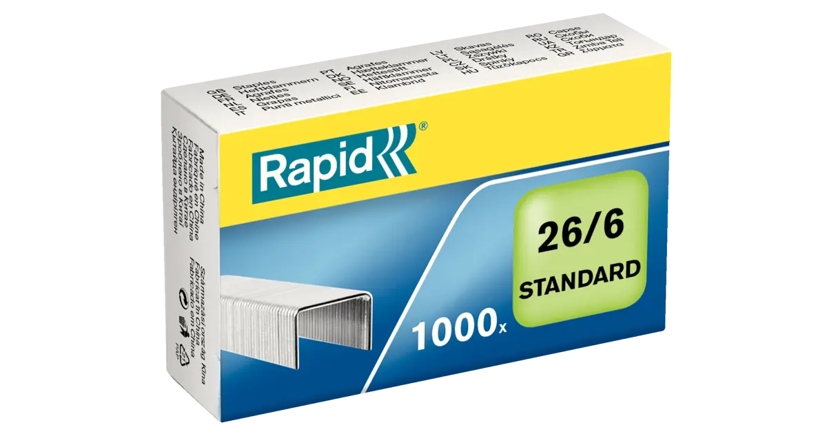 RAPID AGRAFES 26/6 1000