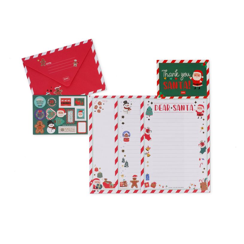 PAPIER A LETTRE SANTA LEGAMI