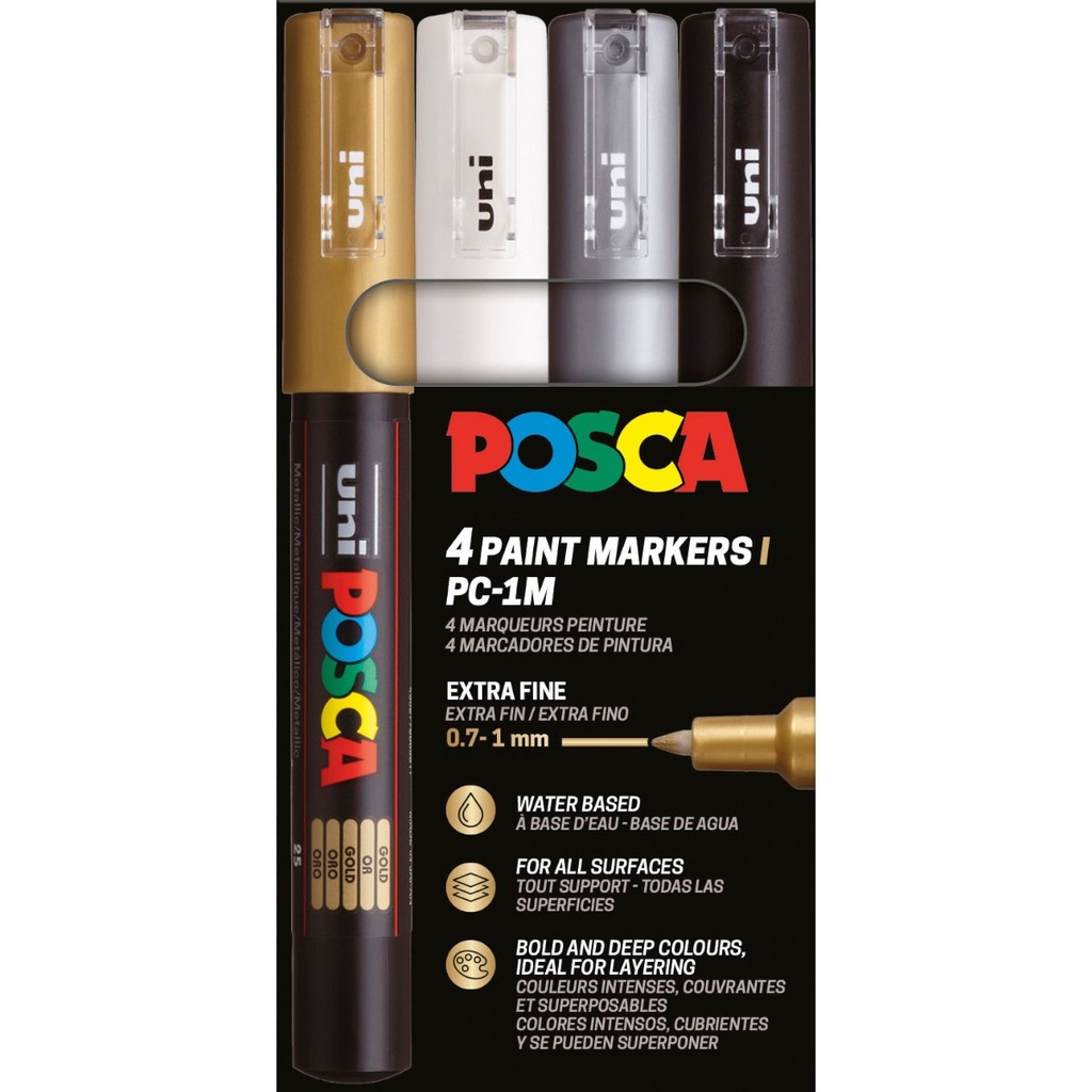 POCHETTE POSCA PC1M 4