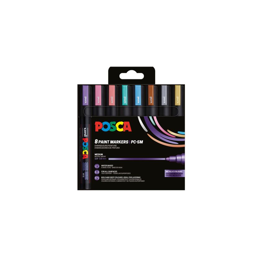 POCHETTE POSCA PC5M 8
