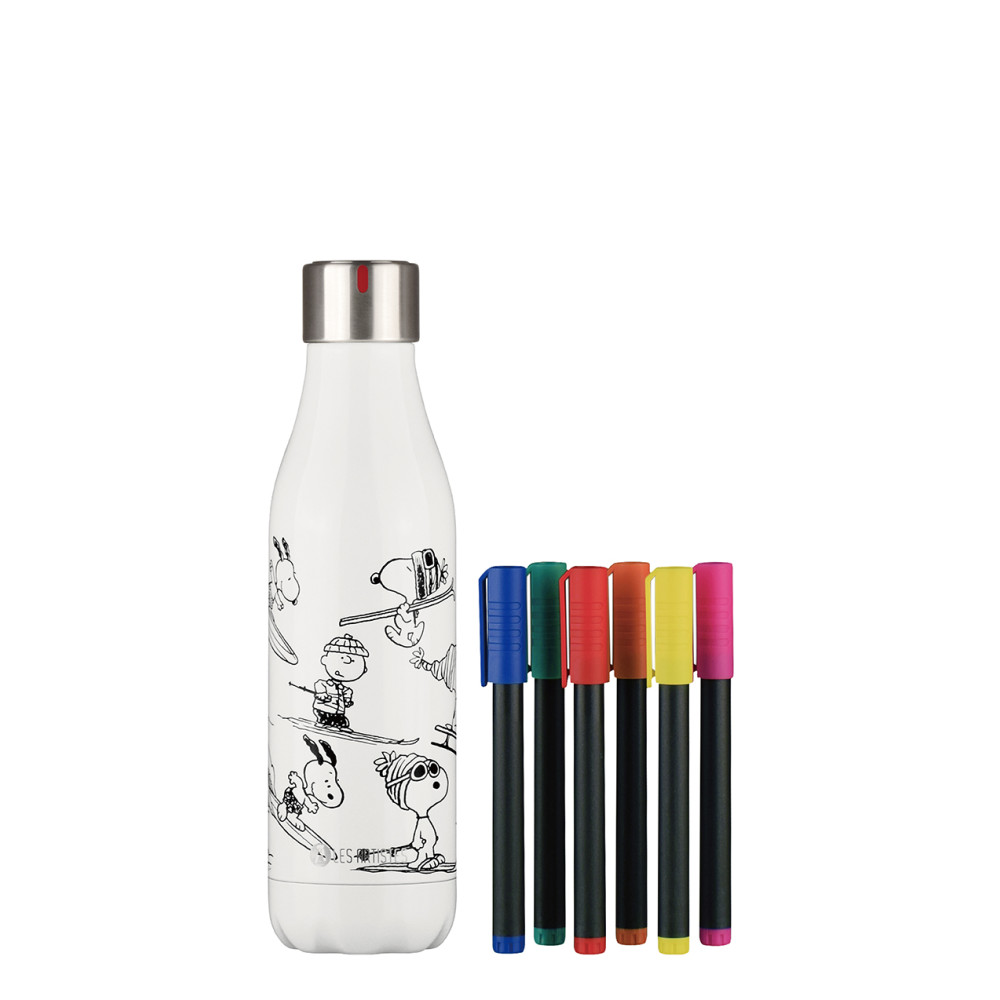 LES ARTISTES BOUTEILLE ISO A COLORIER