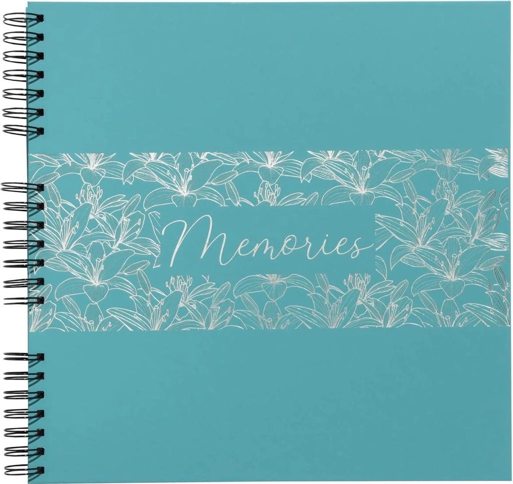 [16791e] exacompta album titane turquoise