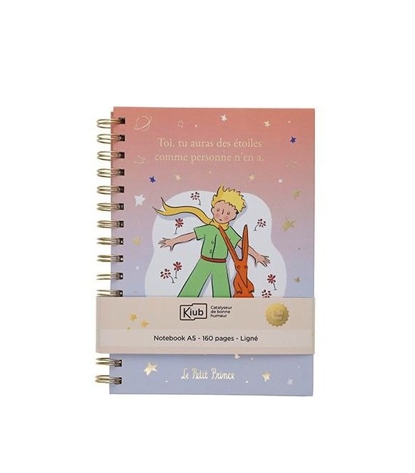 Kiub notbook A5 petit prince lignee