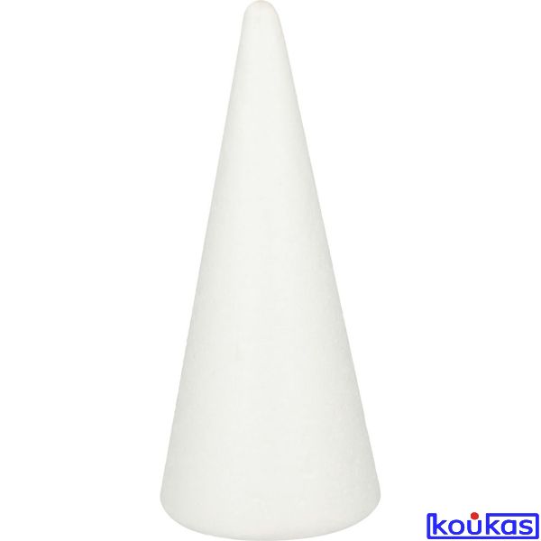 CONE POLYSTYRENE 15×6,5 2PC