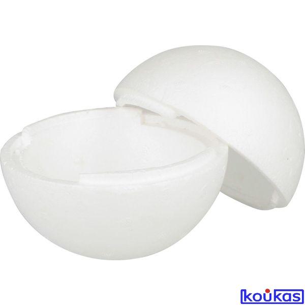 BOULE POLYSTYRENE 15CM 1PC
