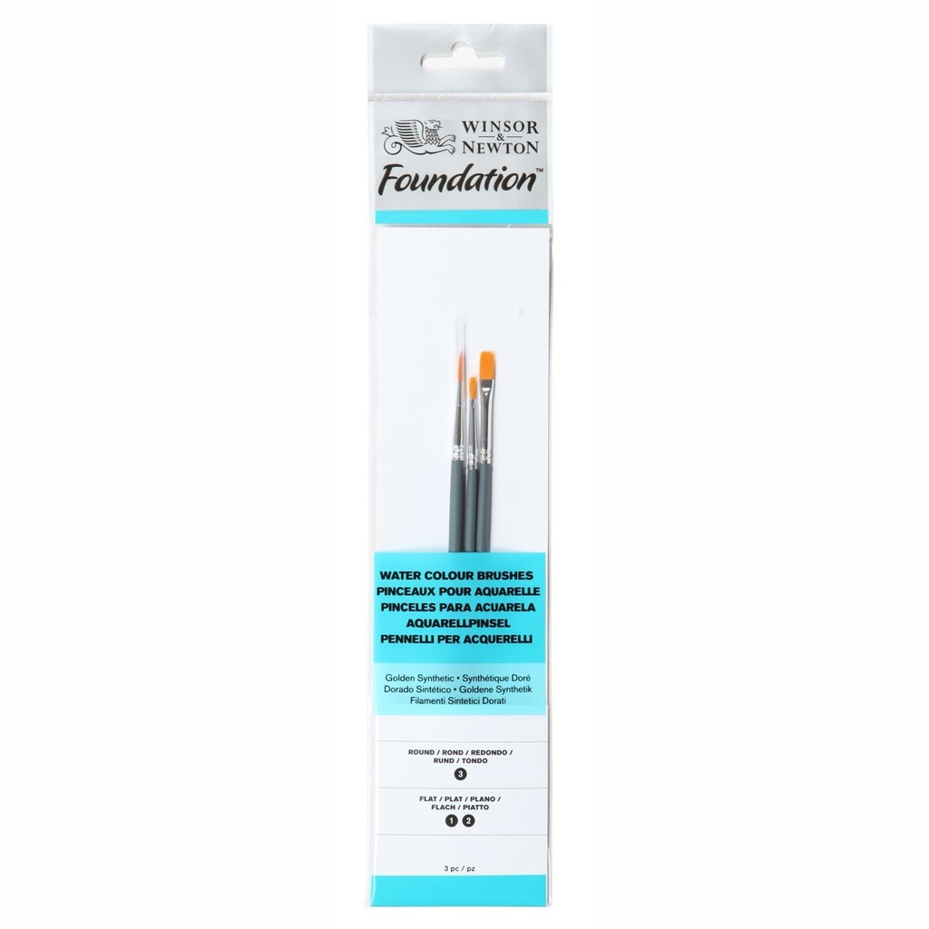 WINSOR ET NEWTON PINCEAUX AQUARELLE 123