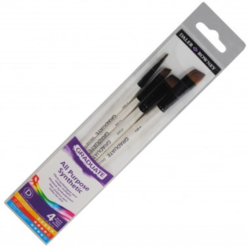 GRADUATE PINCEAUX USAGES MUTIPLES 4P