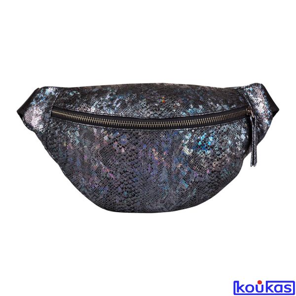 SAC BANANE CLAIREFONTAINE (noir irise)