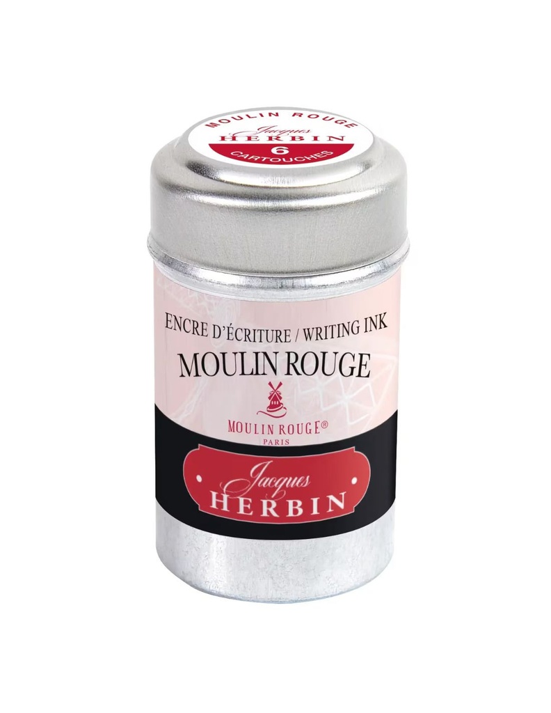 CARTOUCHE ENCRE HERBIN (ROUGE)