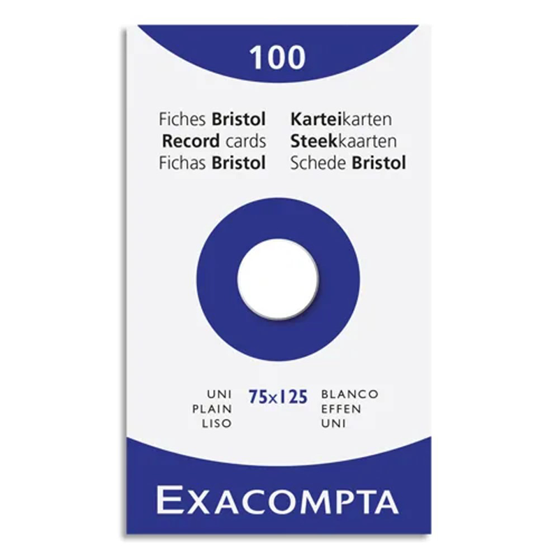 EXACOMPTA BRISTOL 75x125