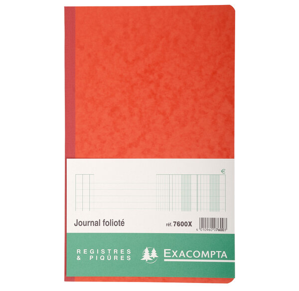[7600x] EXACOMPTA JOURNAL FOLIOTE 