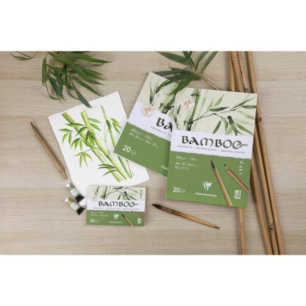CLAIREFONTAINE  BLOC 24X32 BAMBOO