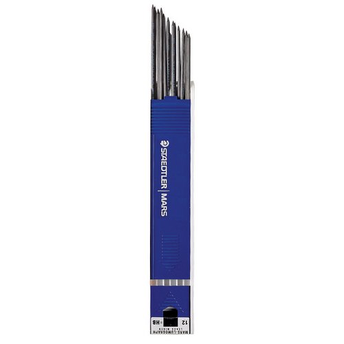 STAEDTLER MARS CARBON 12x2.0mm mine a dessiner HB