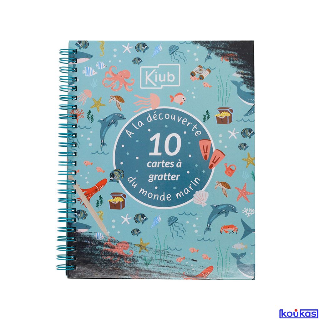 KIUB CARNET A GRATTER (Mer)