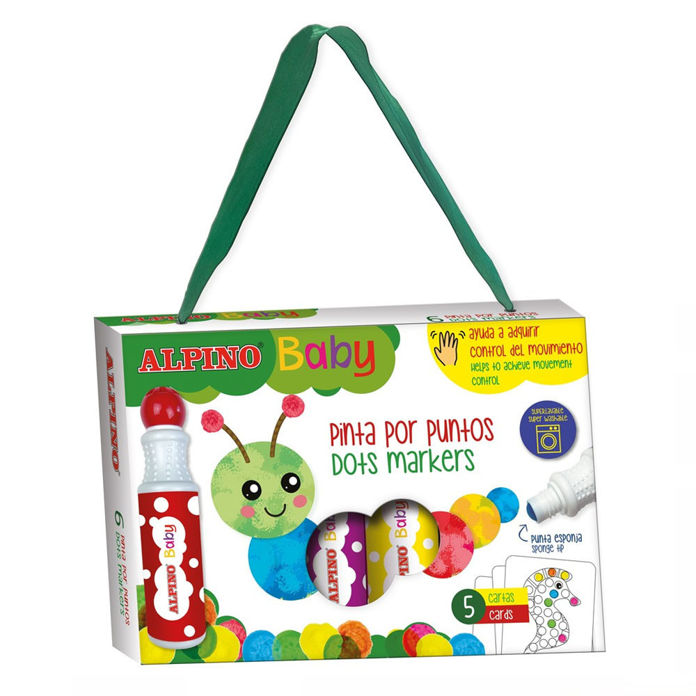 alpino baby marqueurs a points 5